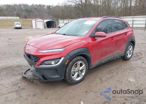 2022 Hyundai Kona Sel из США, поврежденный, VIN KM8K62AB3NU804355